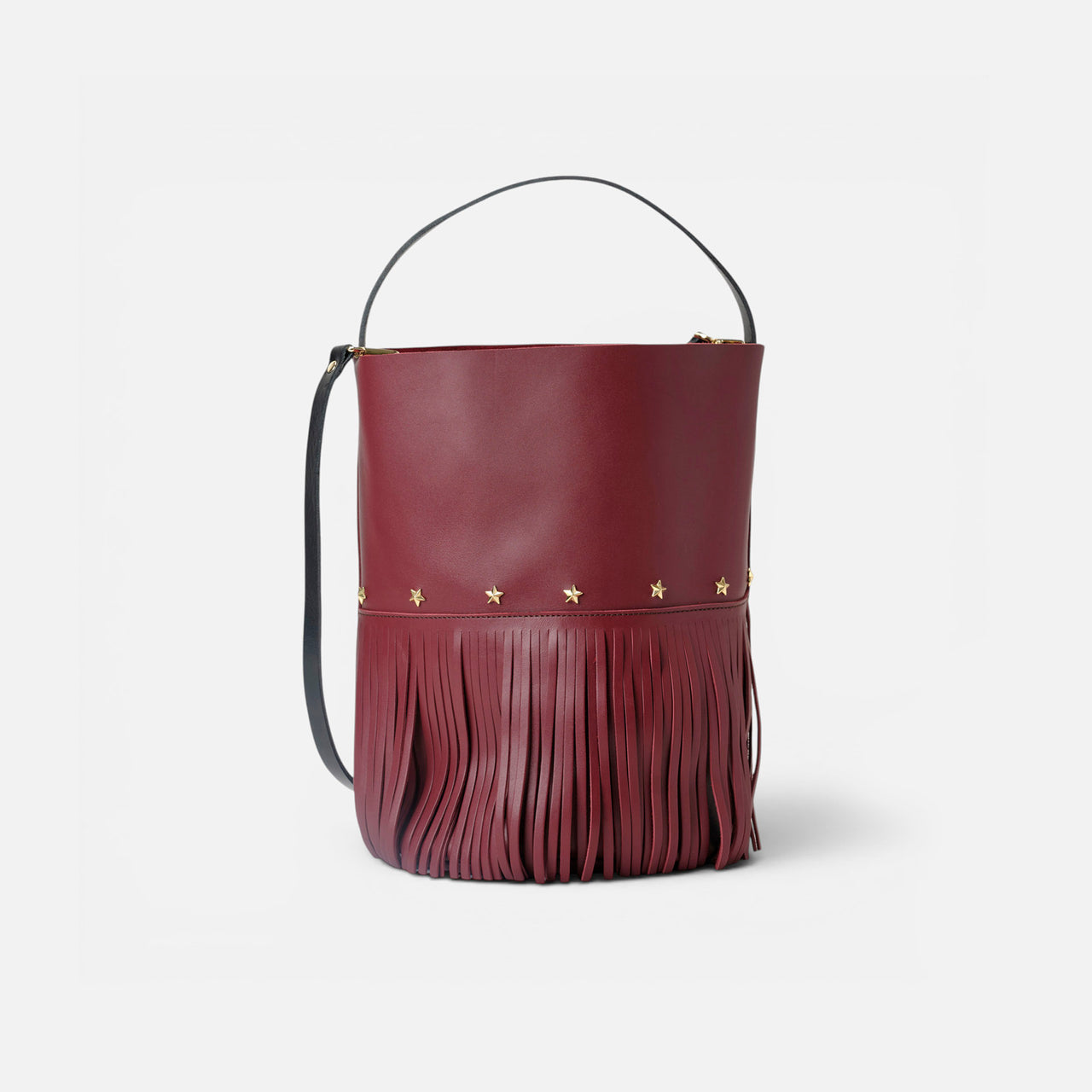 Bucket Fringes Burgundy