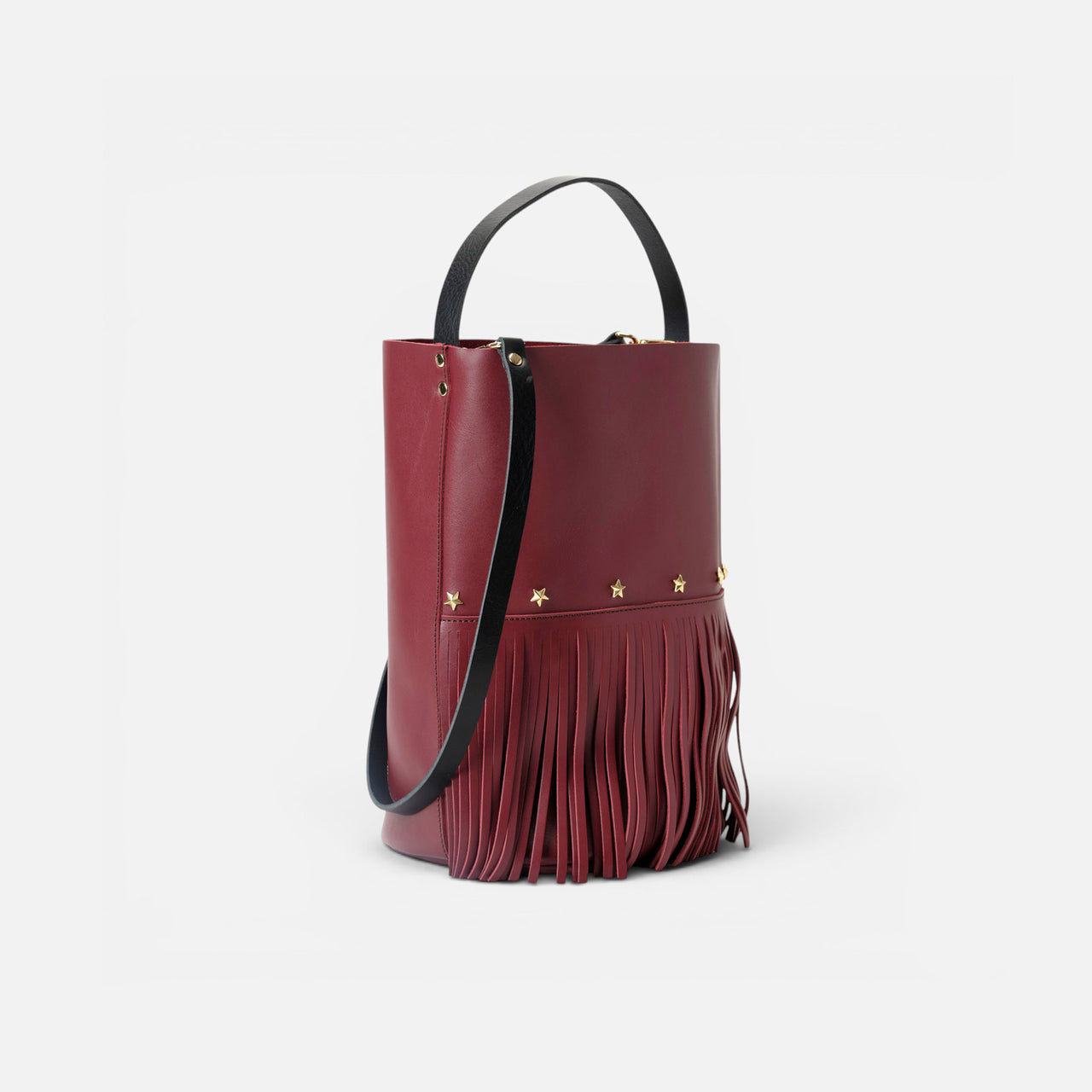 Bucket Fringes Burgundy