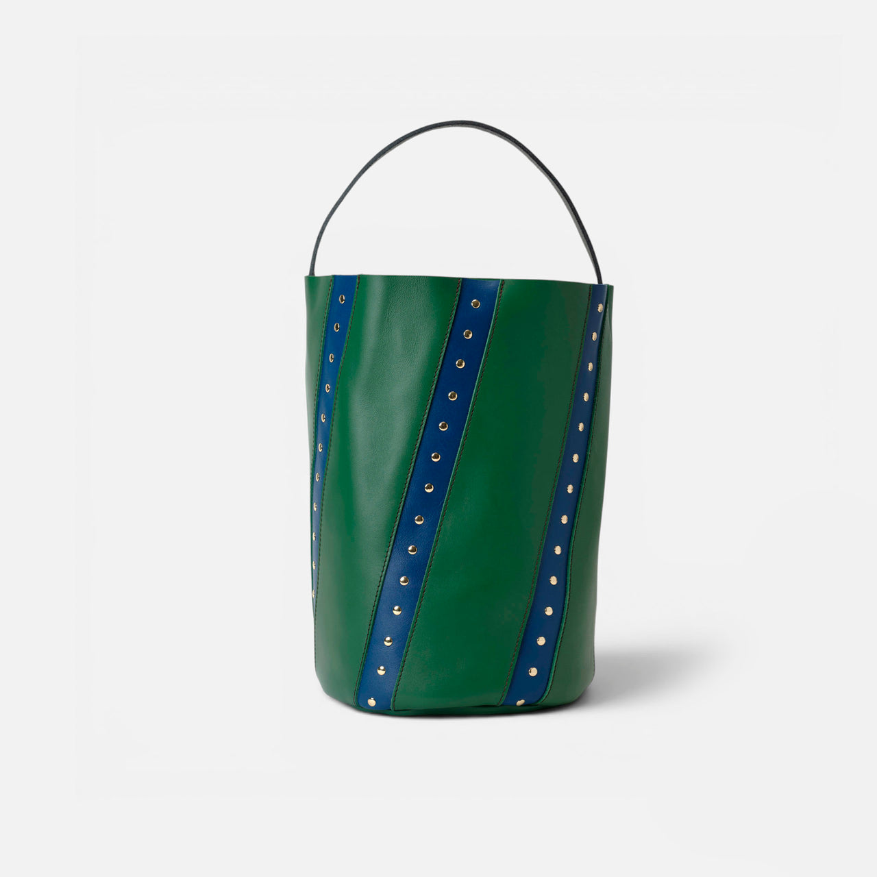 Bucket Twist Remaches Verde y Navy
