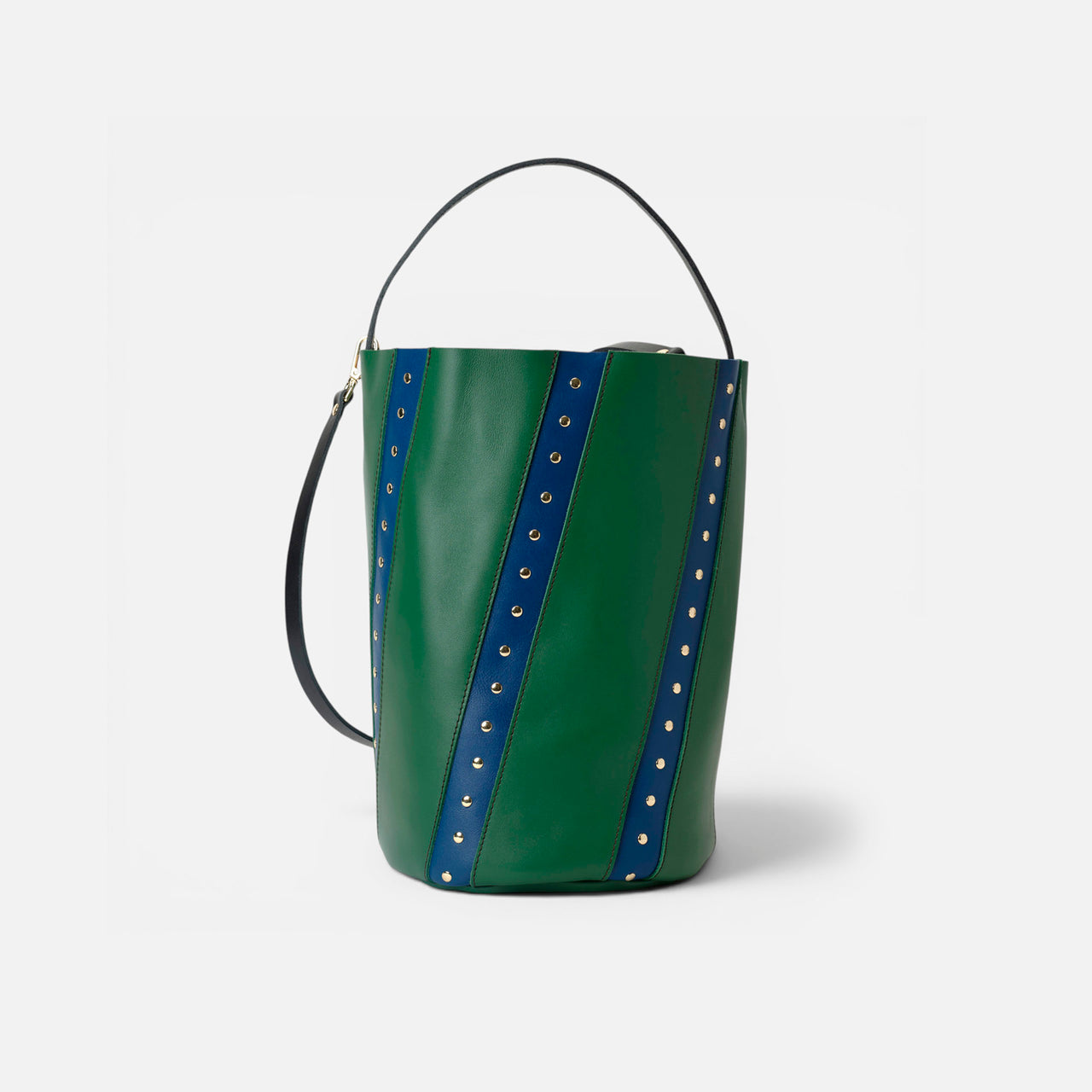 Bucket Twist Remaches Verde y Navy