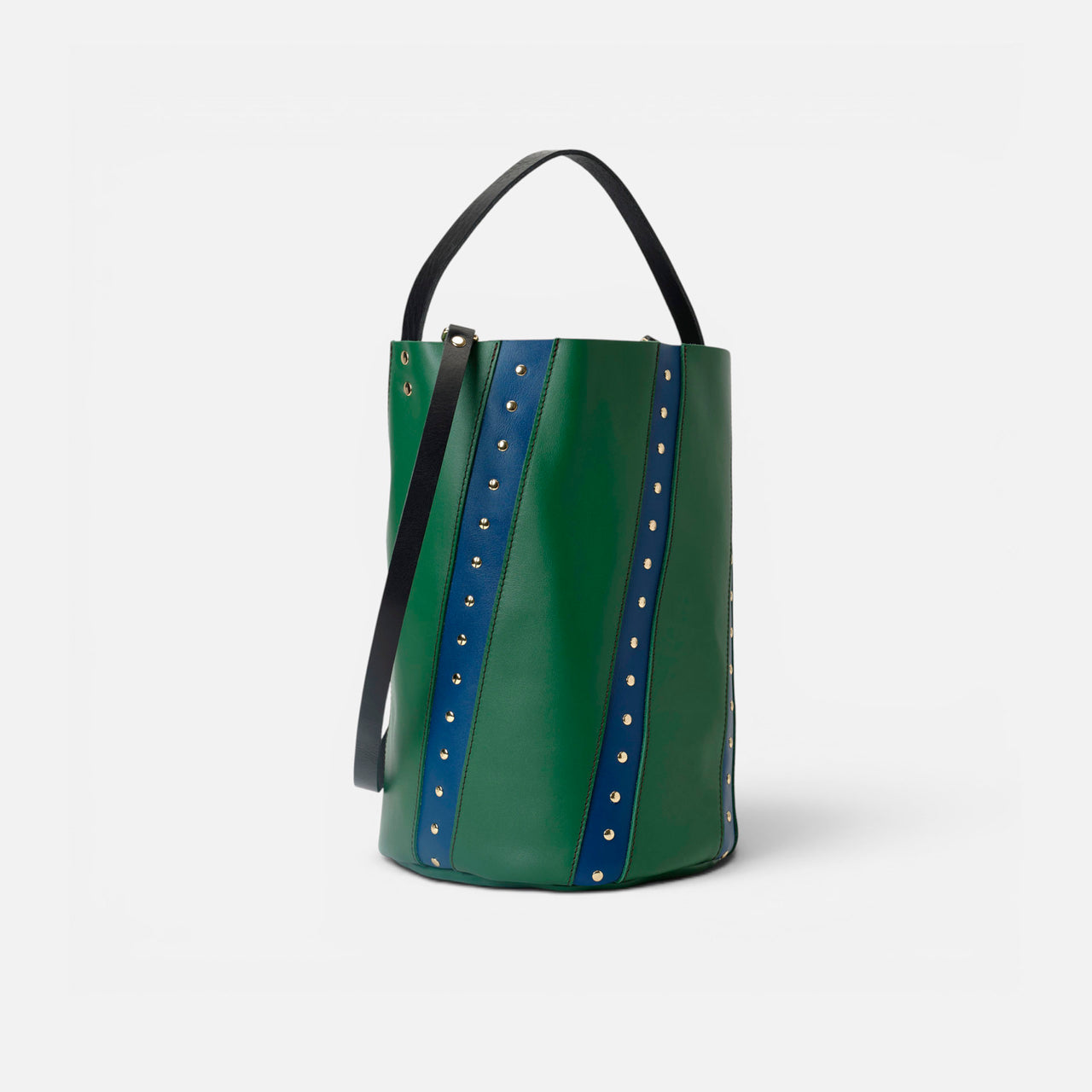 Bucket Twist Remaches Verde y Navy