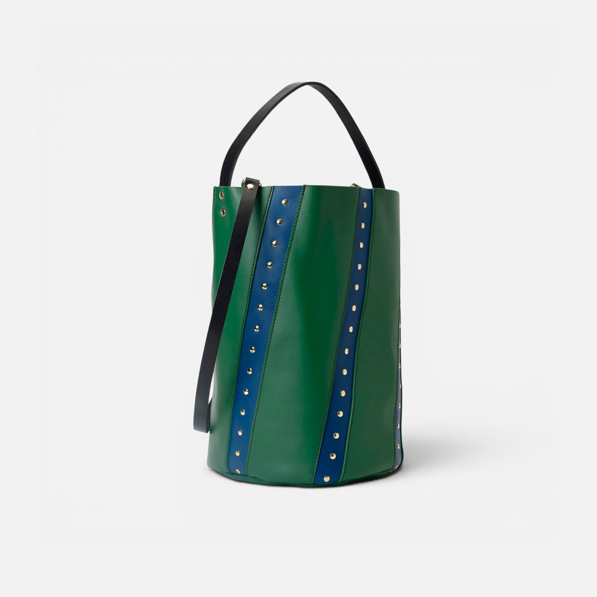 Bucket Twist Remaches Verde y Navy