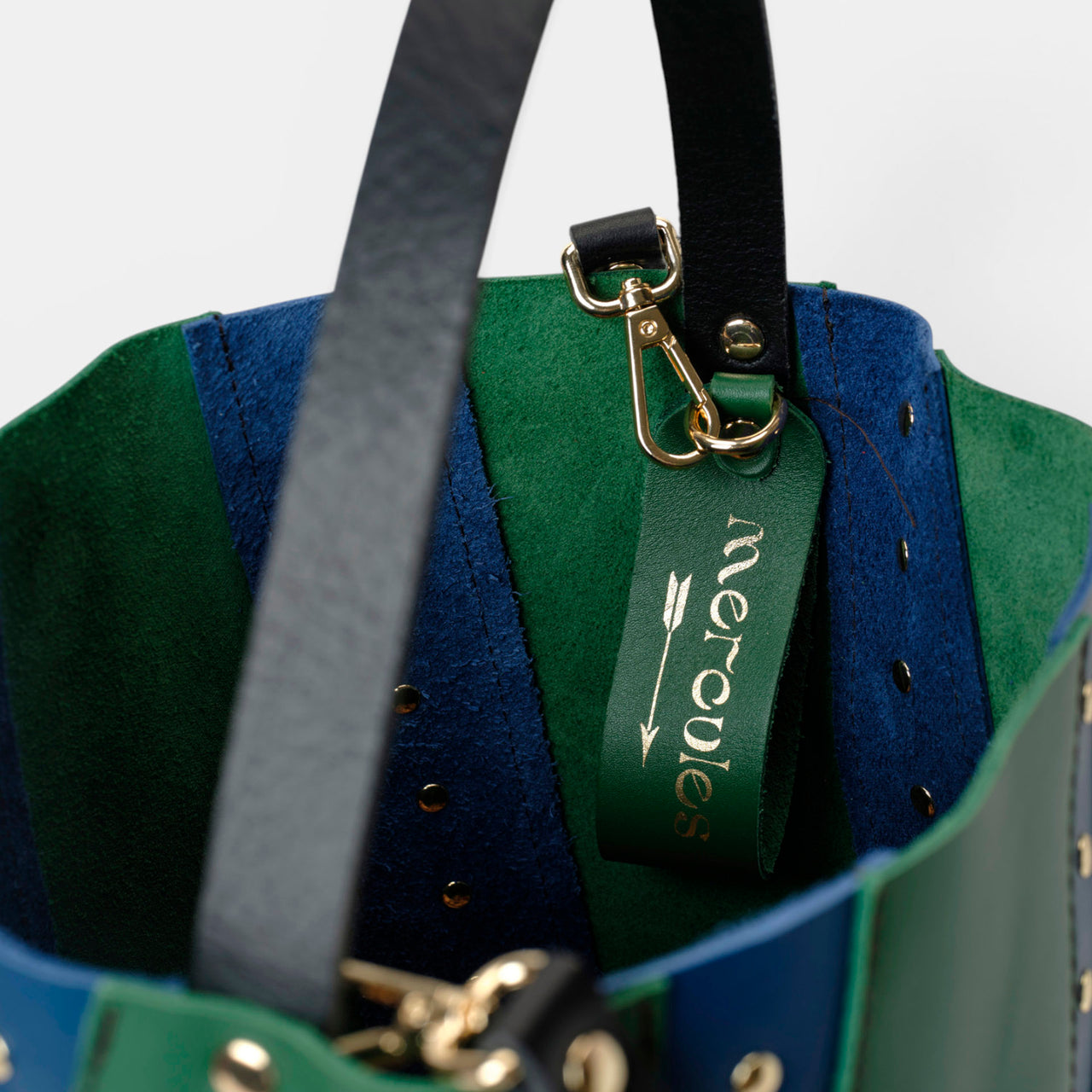 Bucket Twist Remaches Verde y Navy