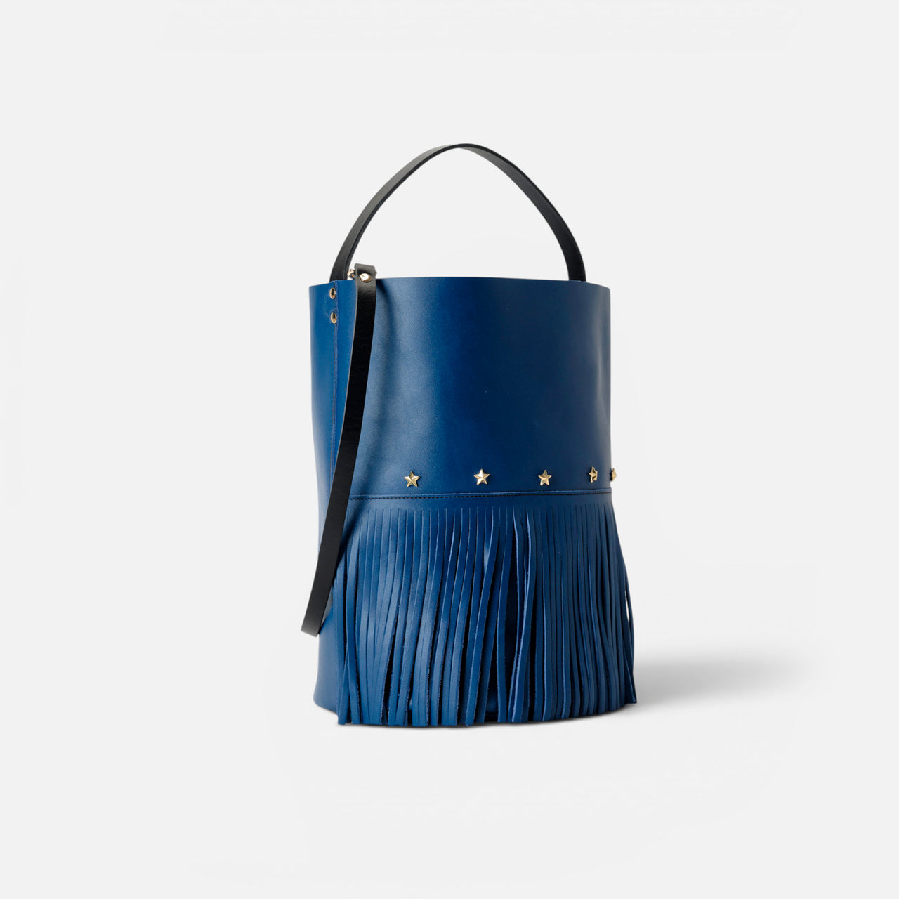 Bucket Fringes Navy