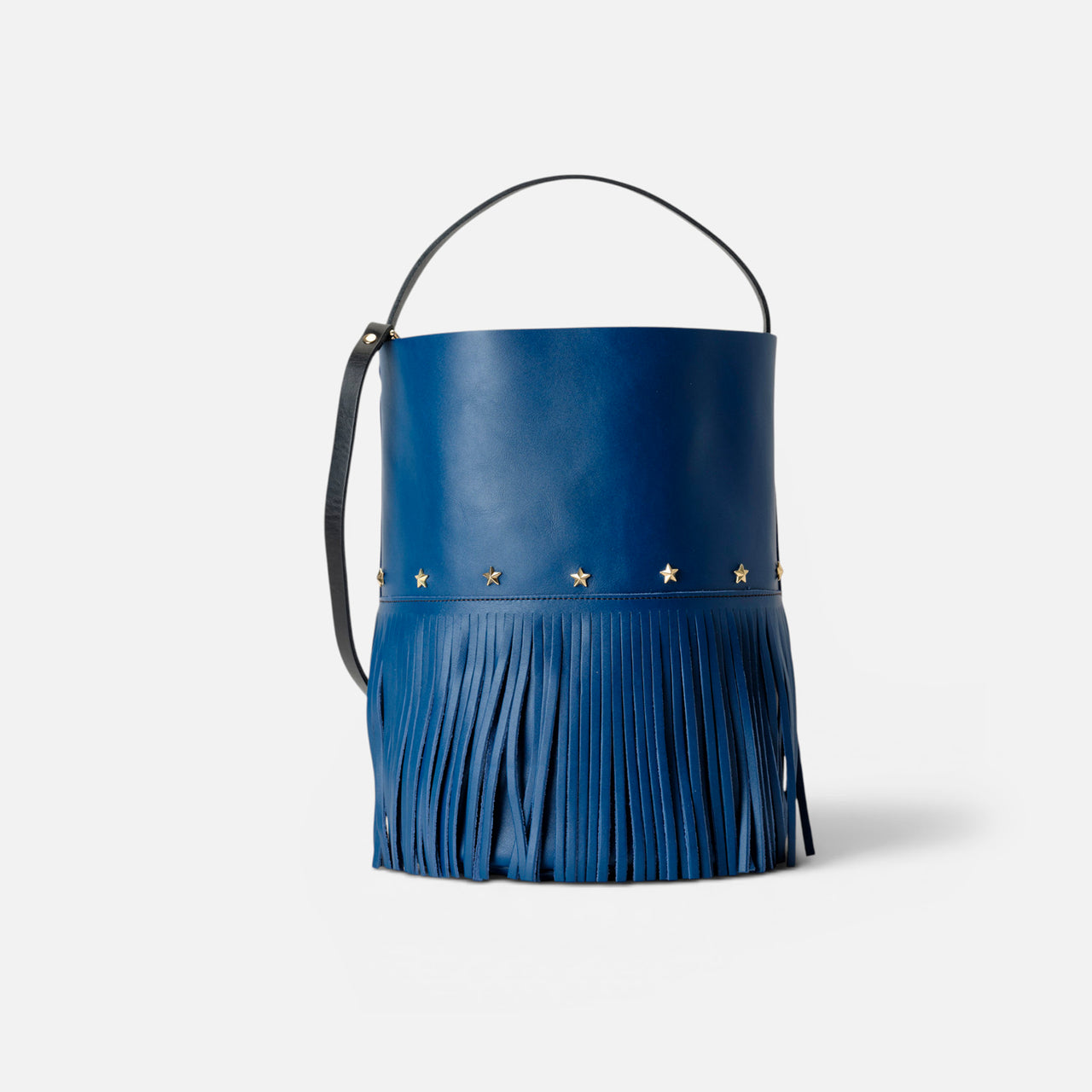 Bucket Fringes Navy