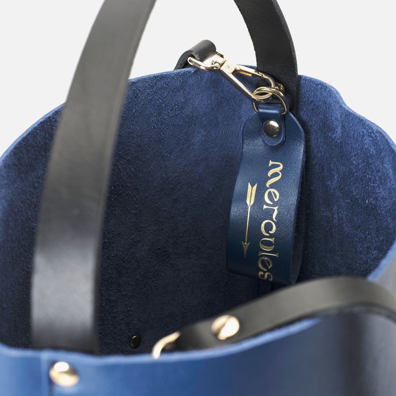 Bucket Fringes Navy