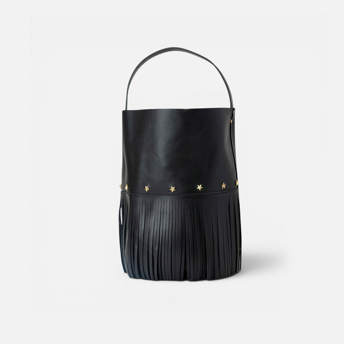 Bucket Fringes Negro