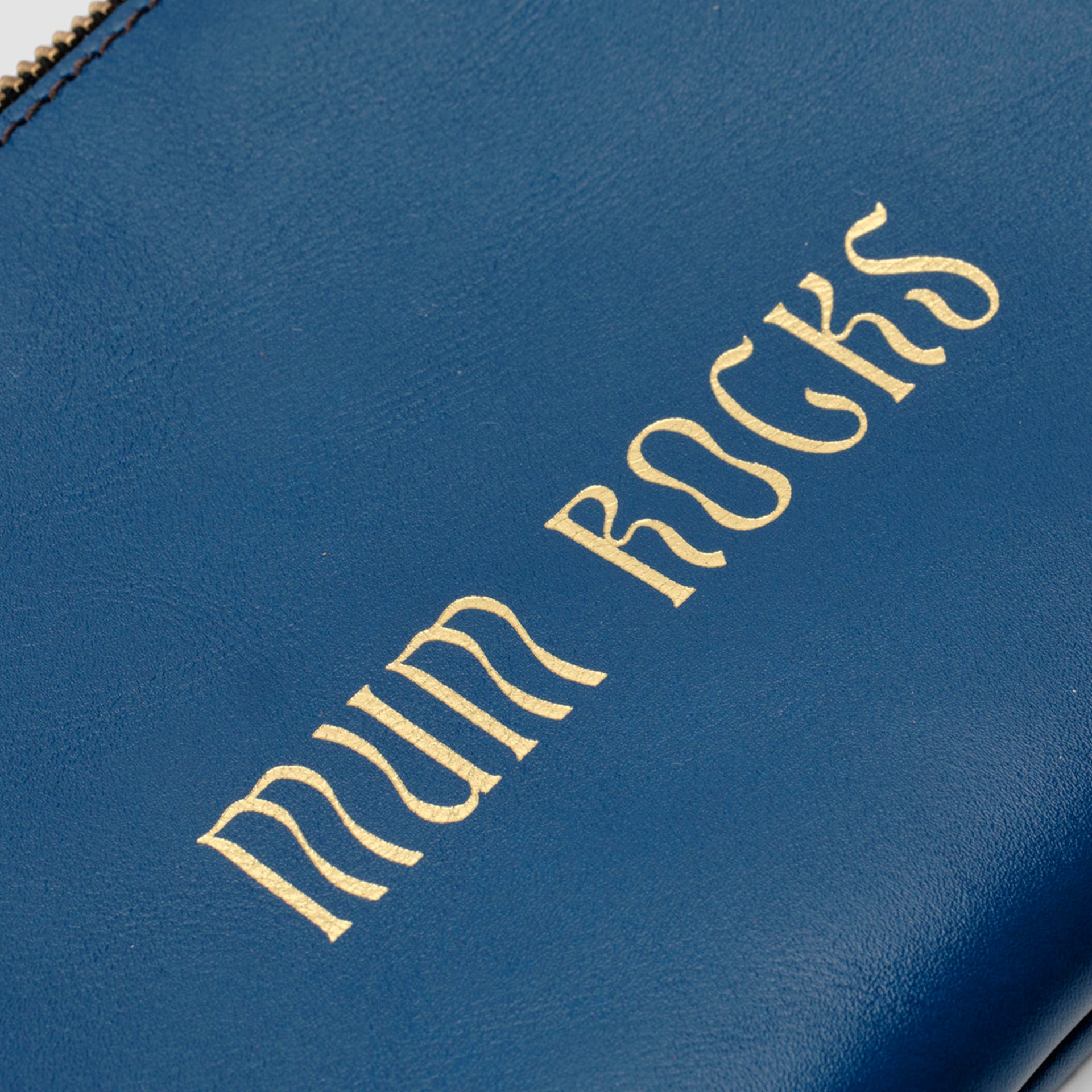 Zipper "Mum Rocks" Navy