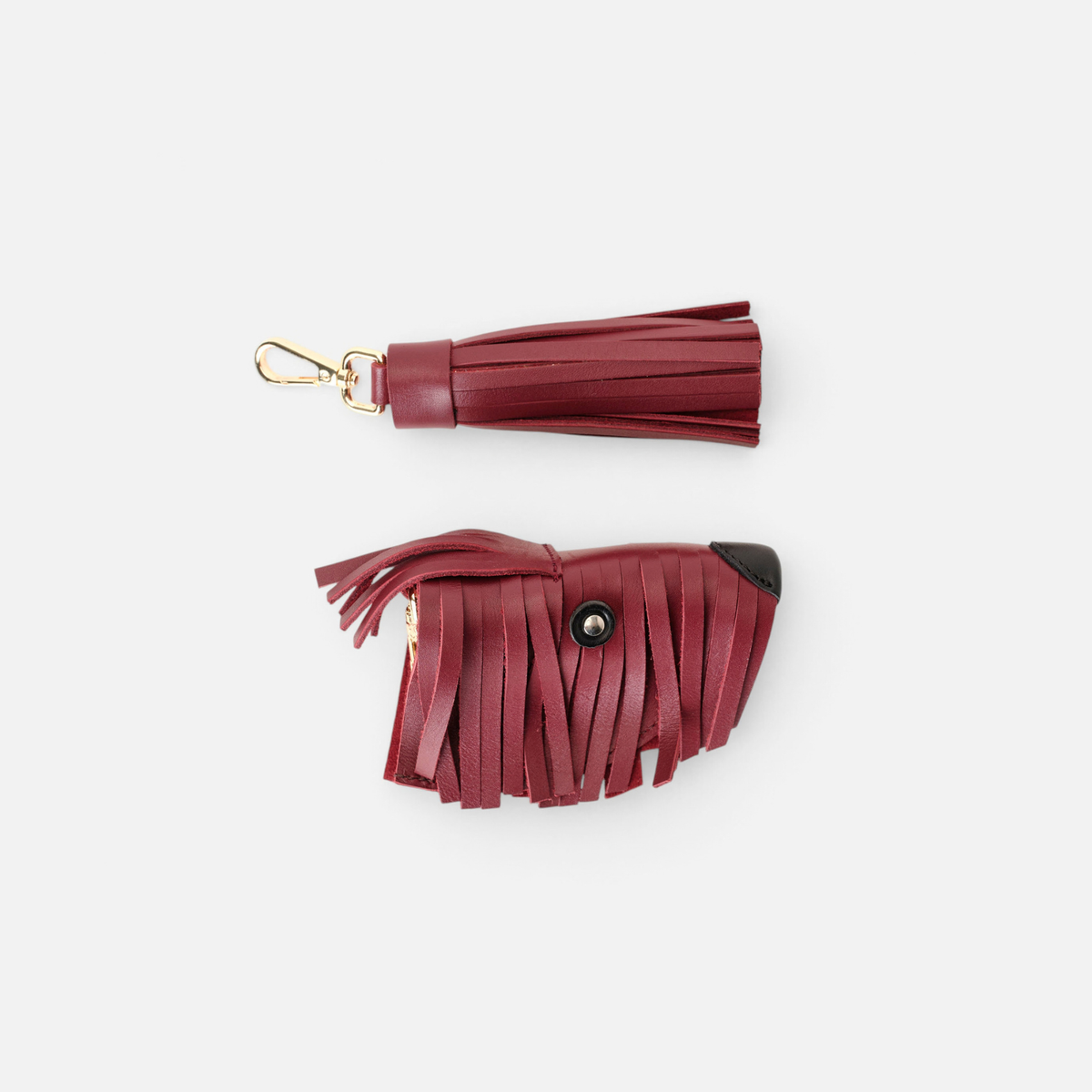 Pack Charm Scott Cabeza y Cola Burgundy
