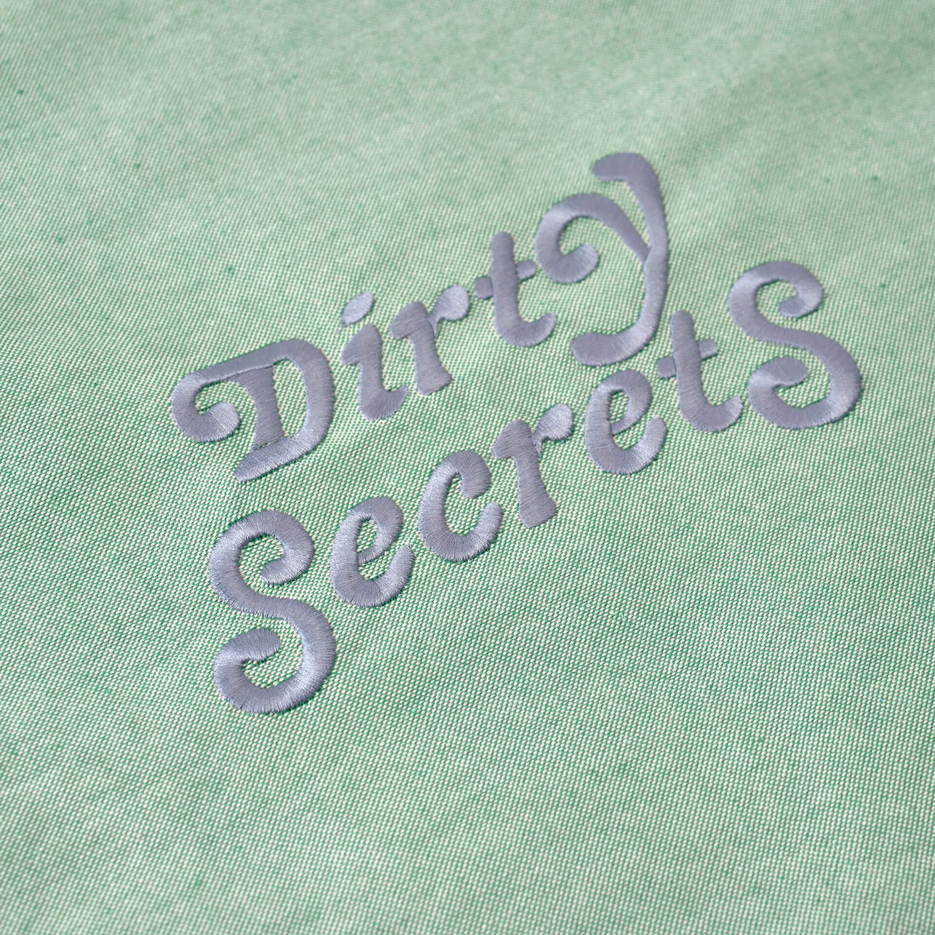 Funda bordada Dirty Secrets Verde