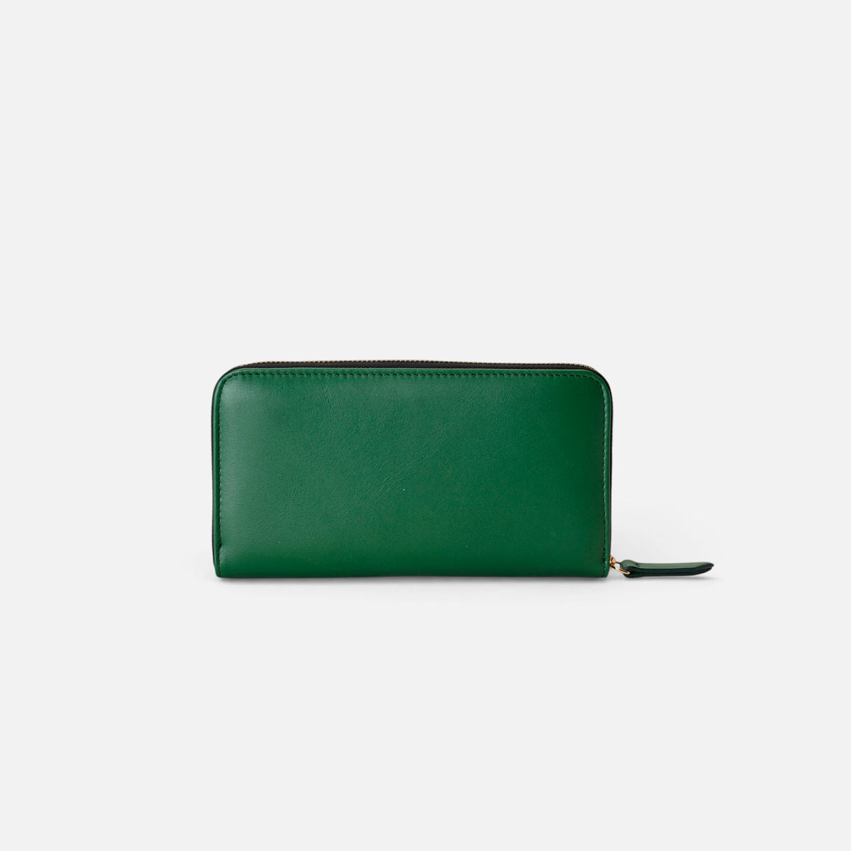 Cartera continental grande Verde