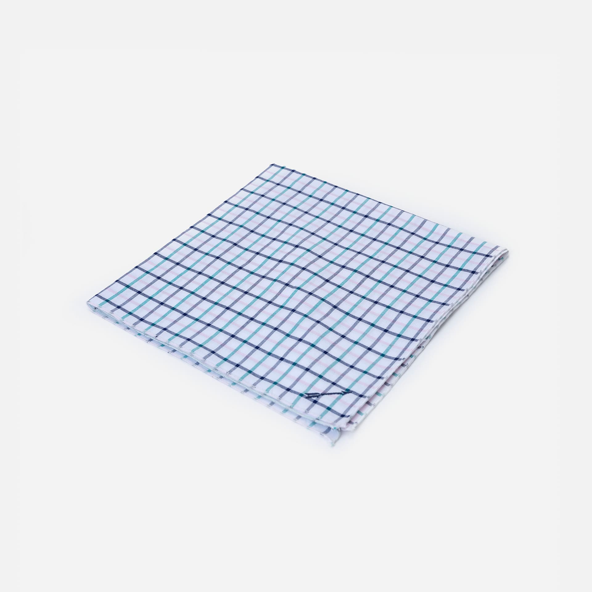 Bandana Cuadros Blanco