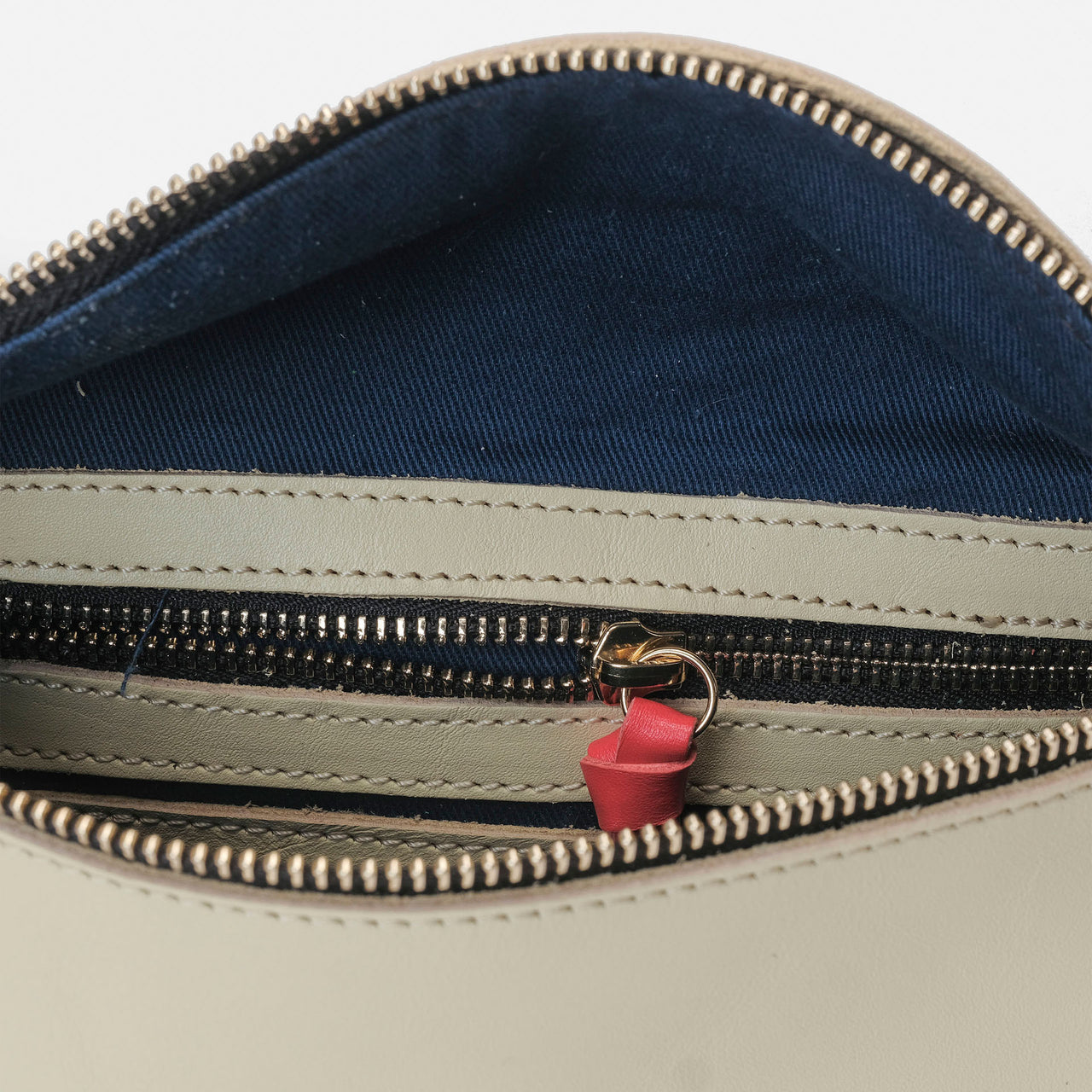 Bum Bag Multicolor Mantequilla, Negro y Teja
