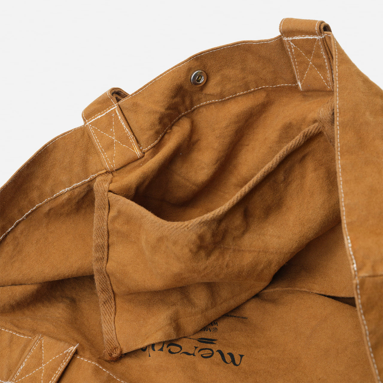 Canvas tote mostaza