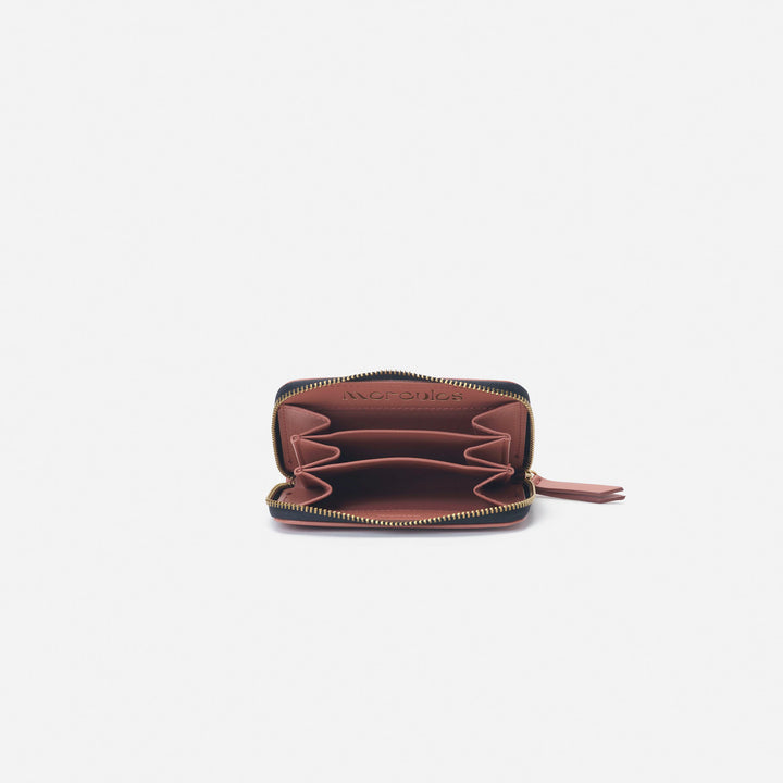 Cartera continental mediana Terracota