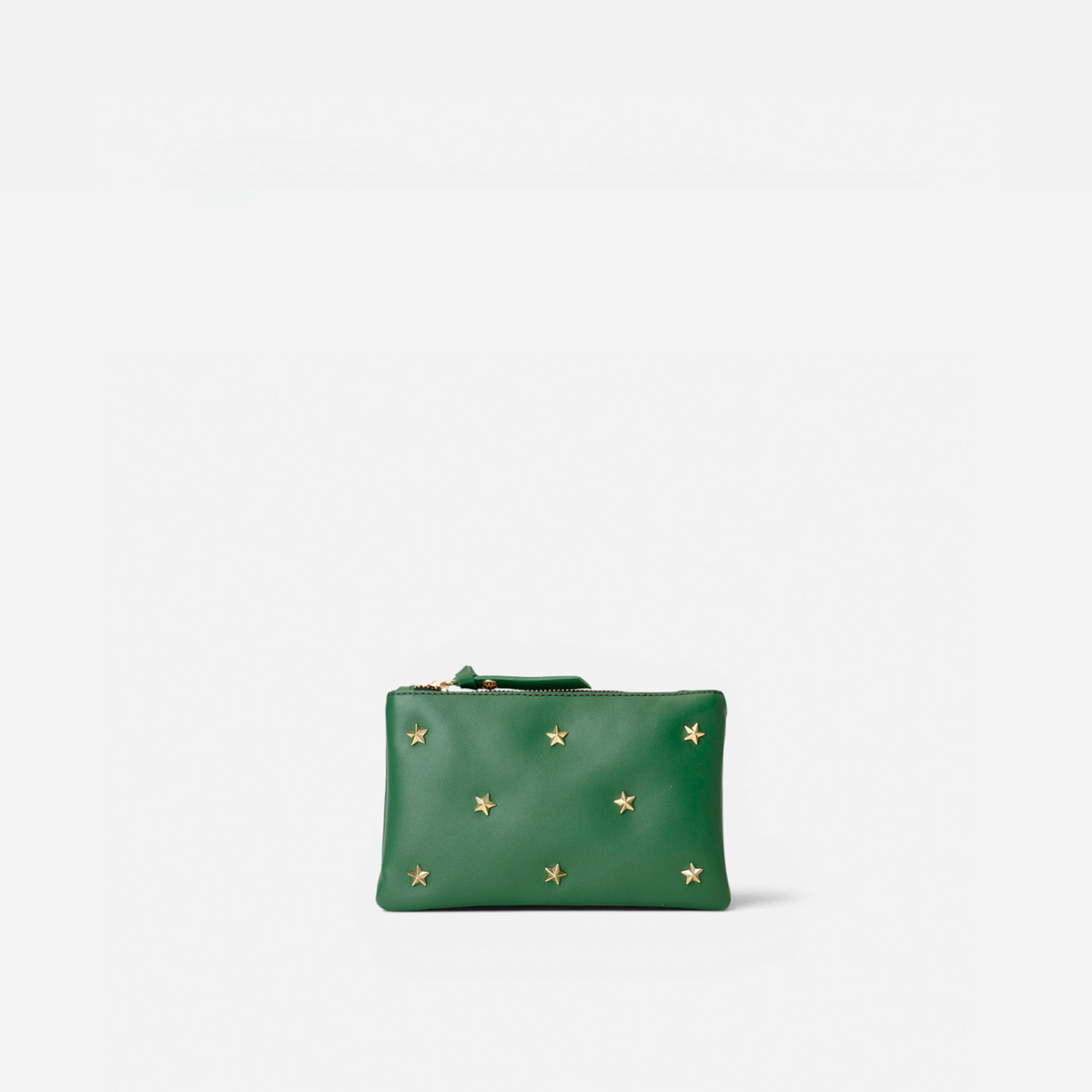 Cartera plana con estrellas Wallet Stars color verde, de Mercules