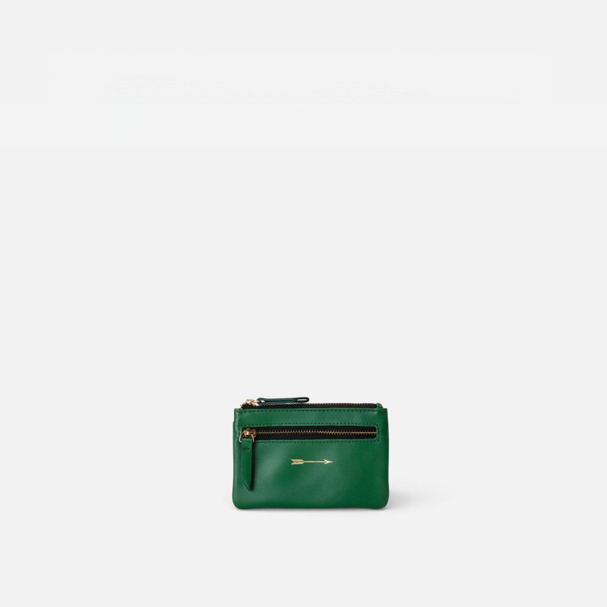 Monedero de piel color verde, de Mercules