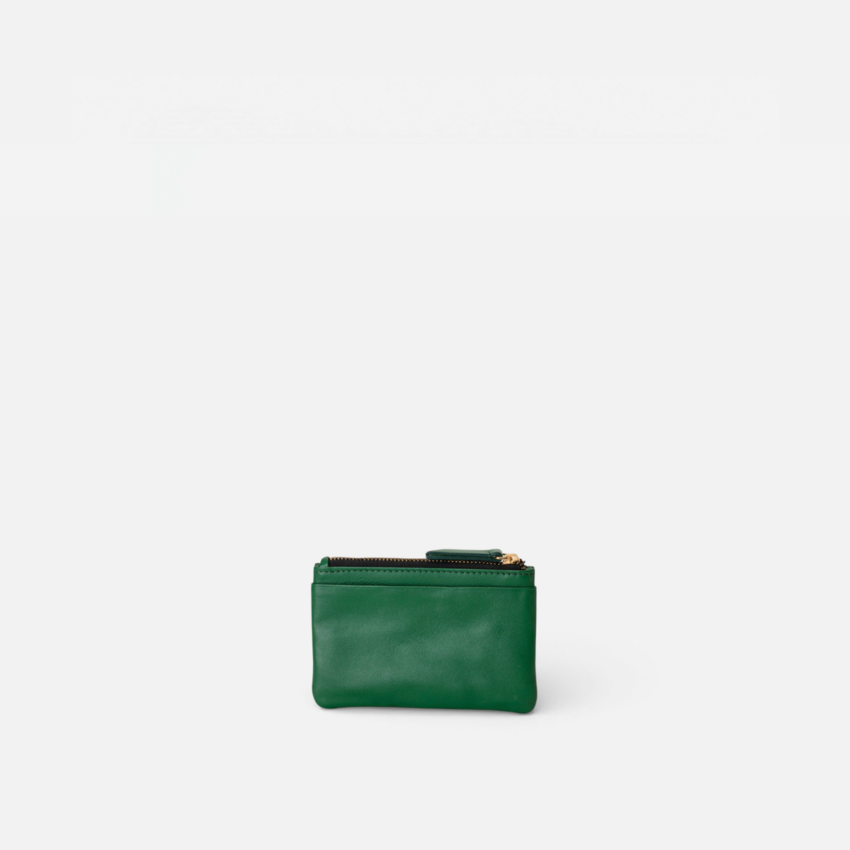 Monedero de piel color verde, de Mercules