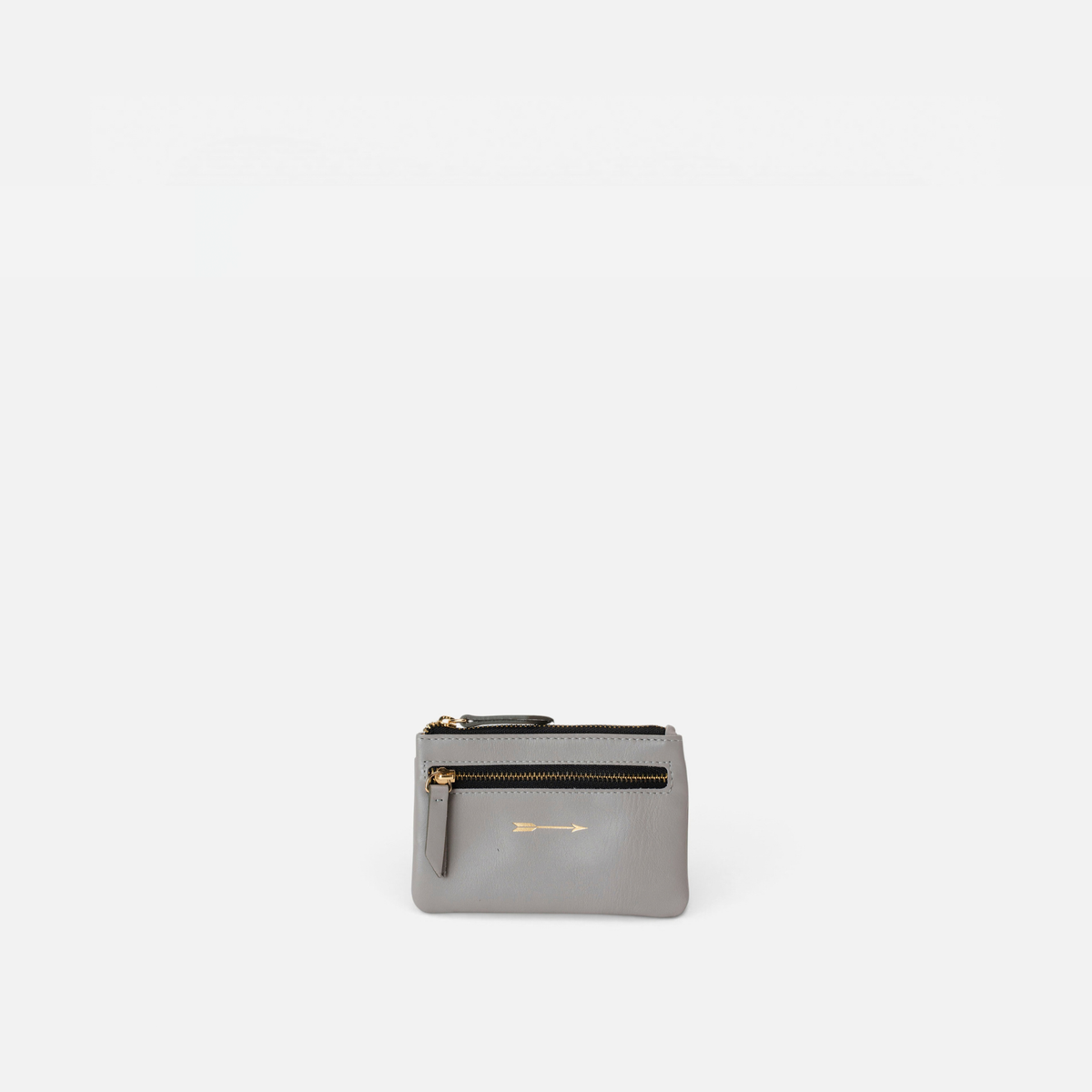 Monedero de piel color gris, de Mercules
