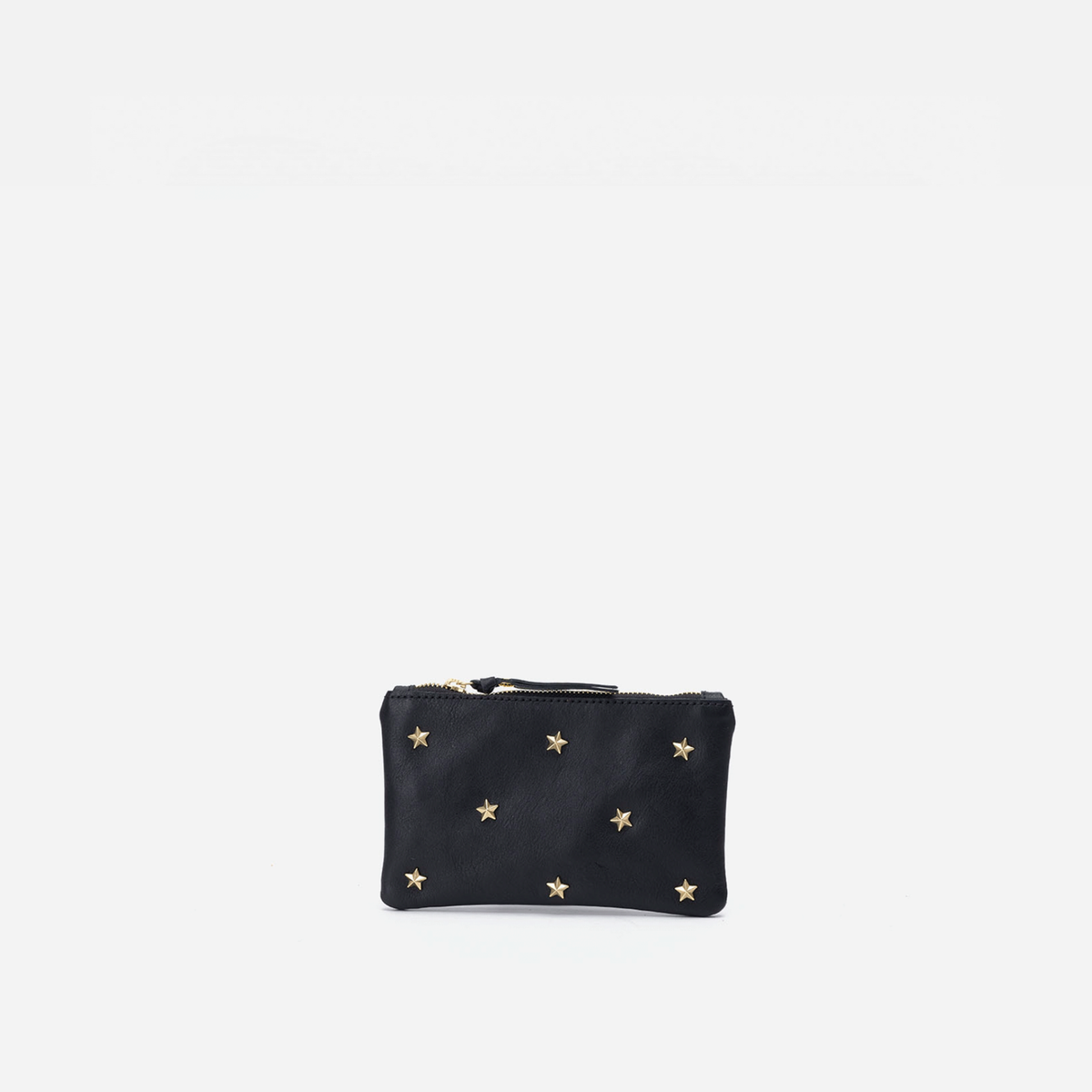 Cartera plana con estrellas Wallet Stars color negro, de Mercules