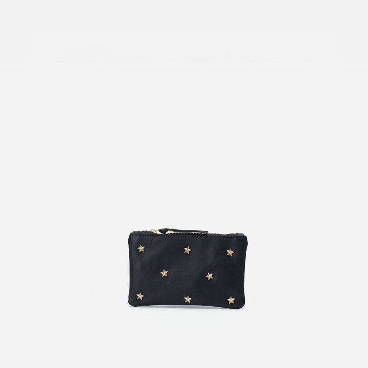 Cartera plana con estrellas Wallet Stars color negro, de Mercules