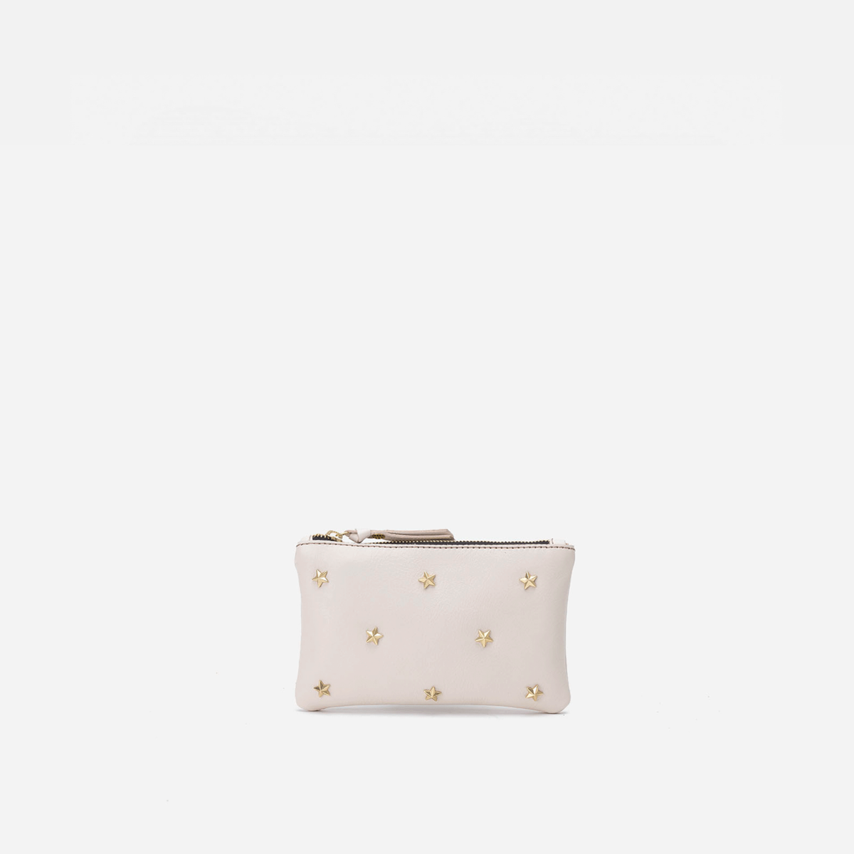 Cartera plana con estrellas Wallet Stars color hueso, de Mercules