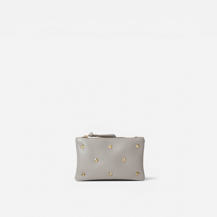 Cartera plana con estrellas Wallet Stars color gris, de Mercules