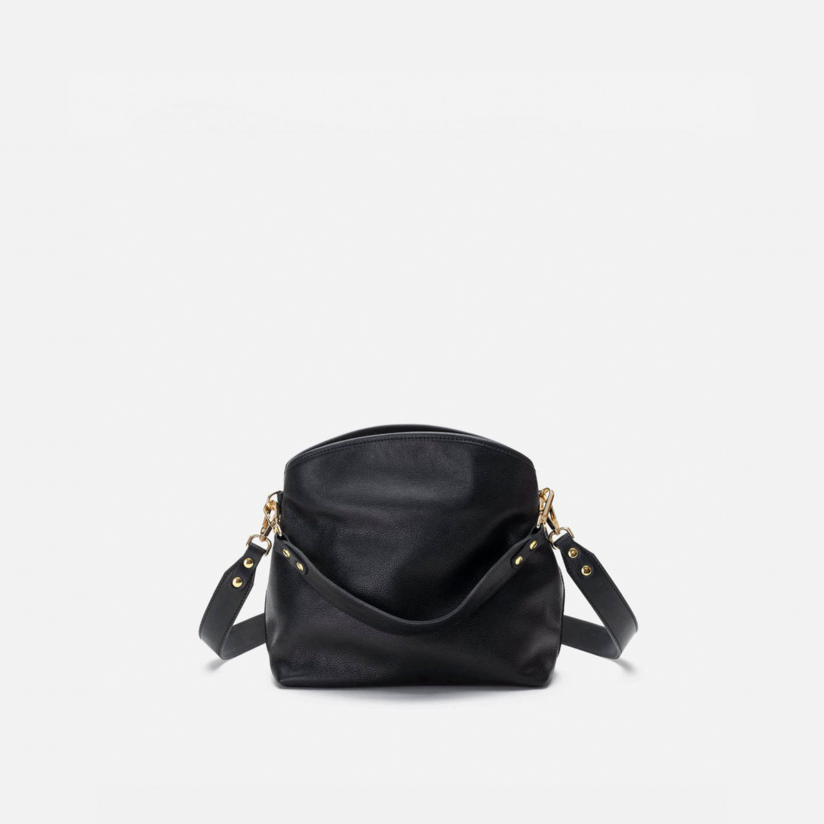 Bolso de mano y bandolera Juniper color negro, de Mercules