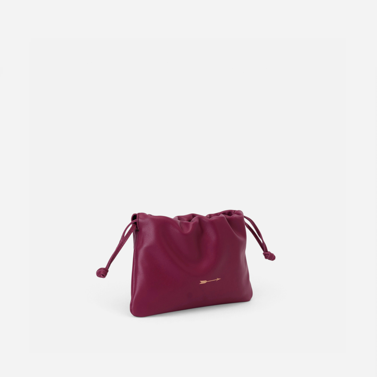 Denis Morado de Mercules – bolso saco de piel morado, vista 4