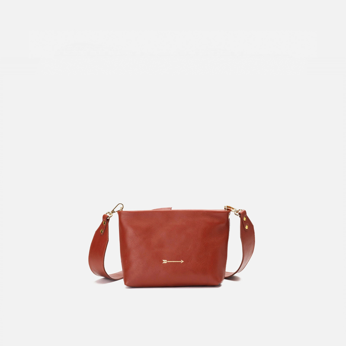 Apollo leather crossbody bag in tile, by Mercules