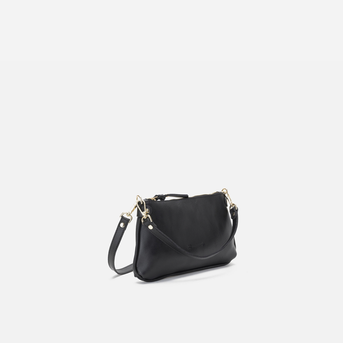 Bolso pequeño de hombro Foxy color negro, de Mercules