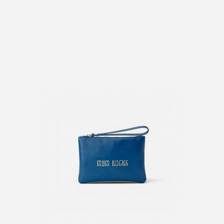 Clutch de piel Zipper 