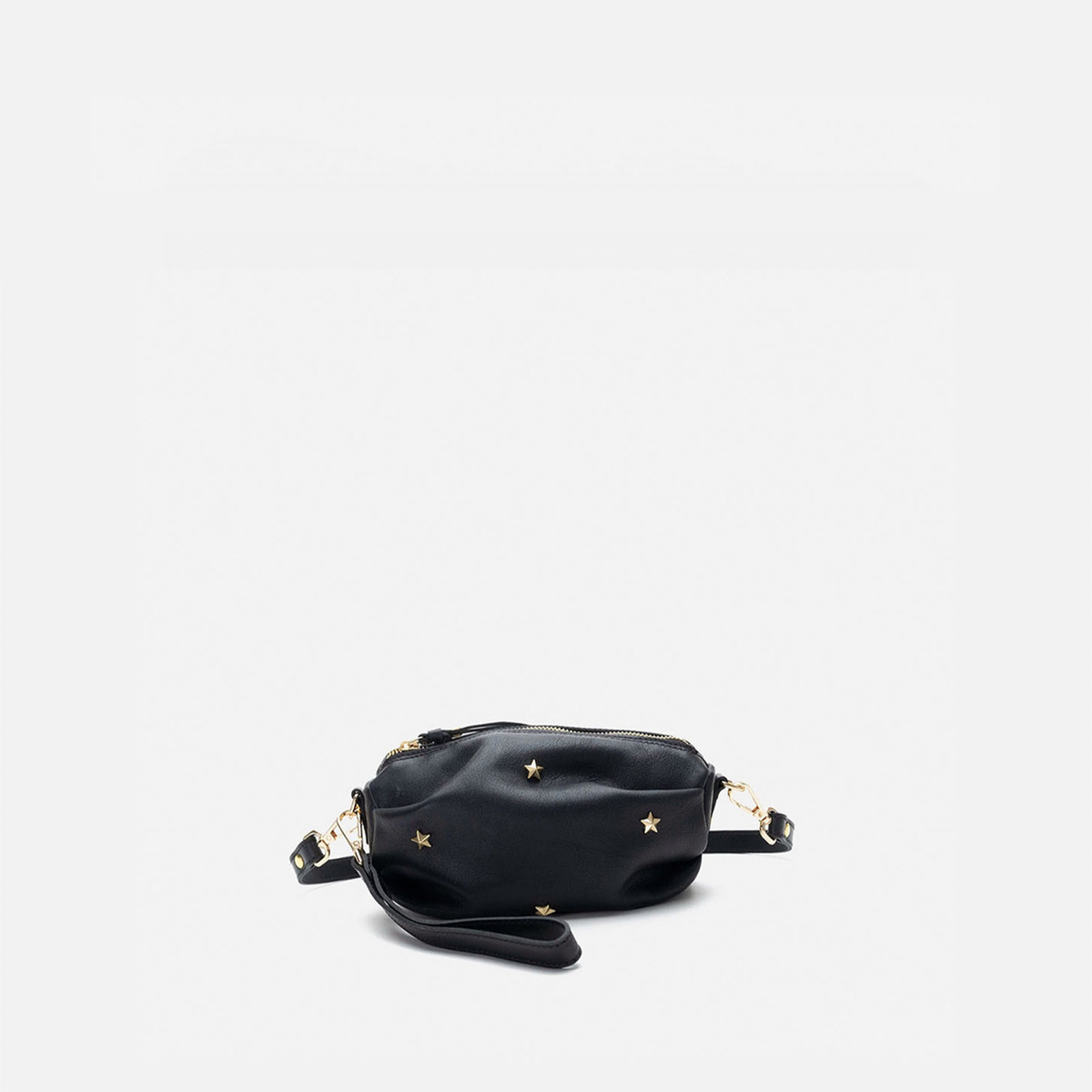 Bolso pequeño con estrellas Wasp color negro, de Mercules