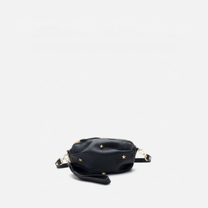 Bolso pequeño con estrellas Wasp color negro, de Mercules