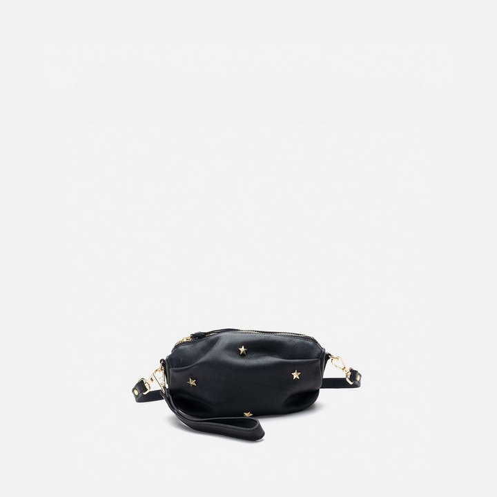 Bolso pequeño con estrellas Wasp color negro, de Mercules