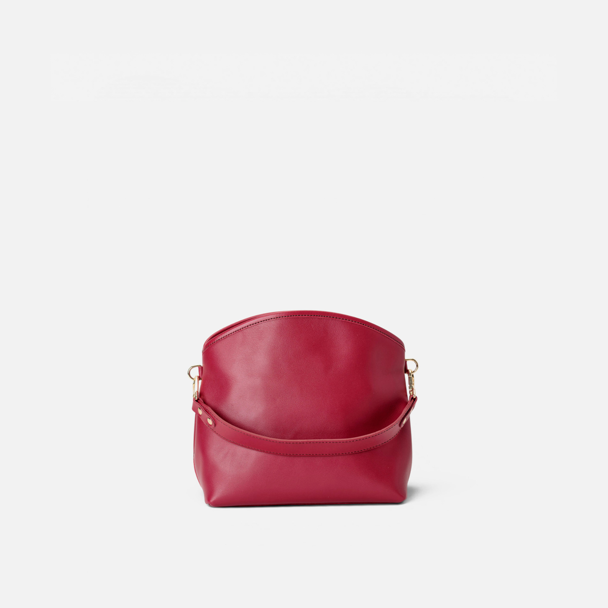 Bolso de mano y bandolera Juniper color rojo lipstick, de Mercules