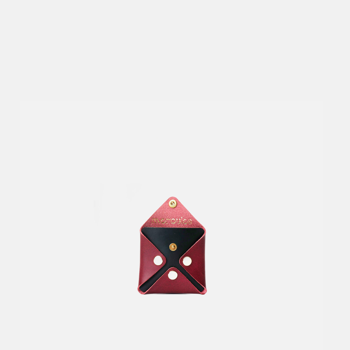 Monedero Arrow Burgundy & Black, de Mercules