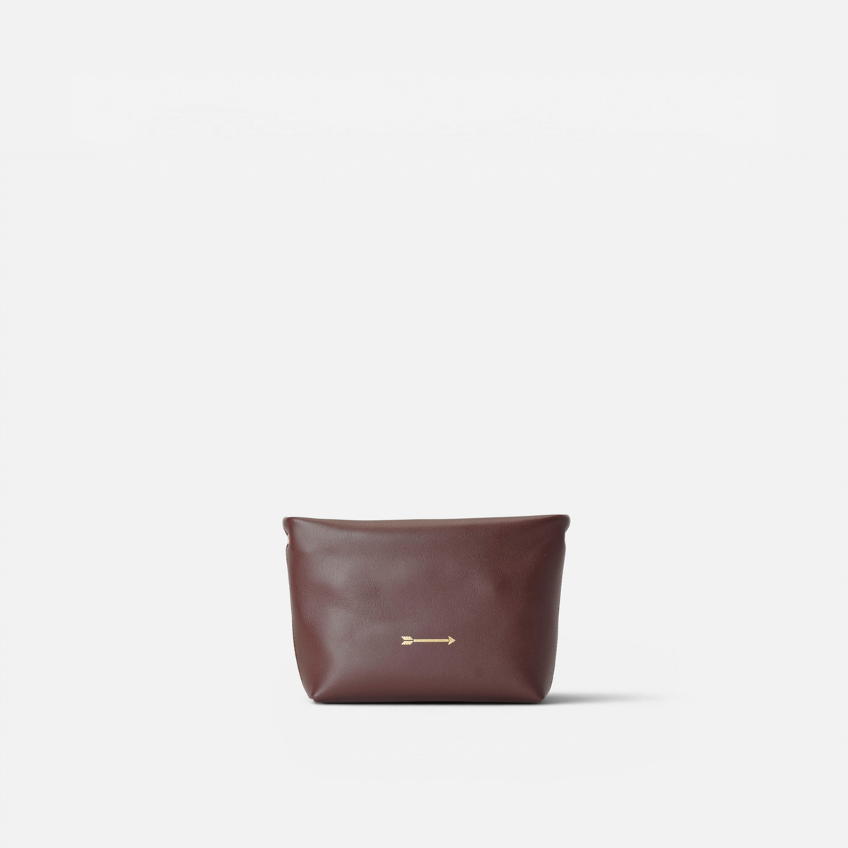 Apollo leather crossbody bag in testa brown, by Mercules