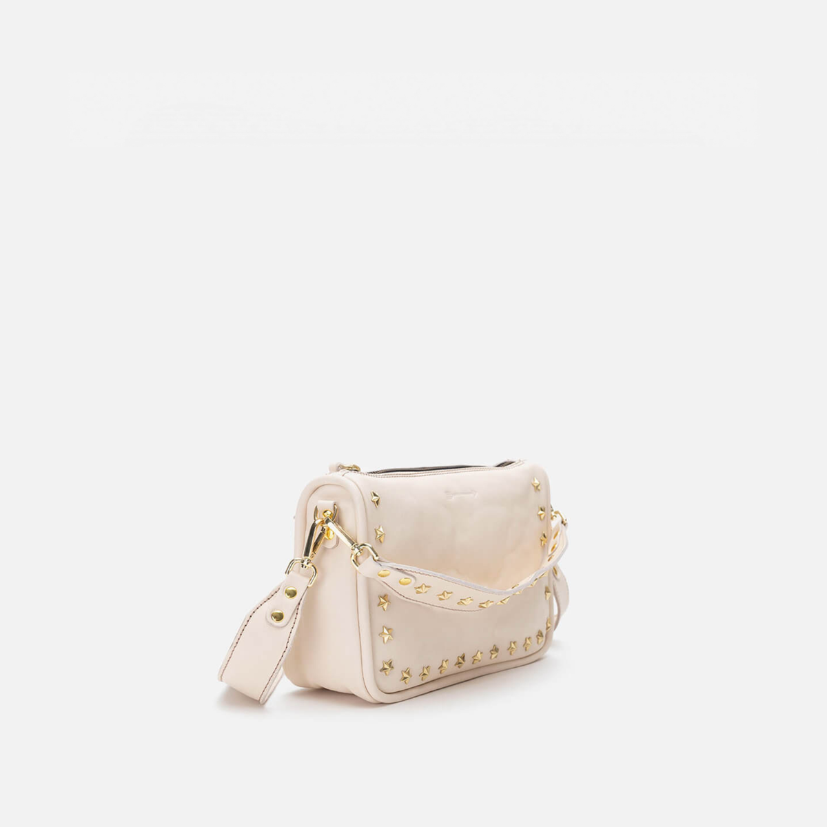 Sandy Stars leather bag with stars in bone, by Mercules