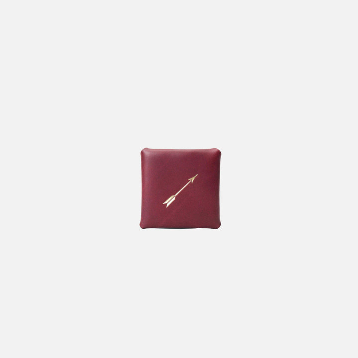 Monedero Arrow Burdeos y Negro