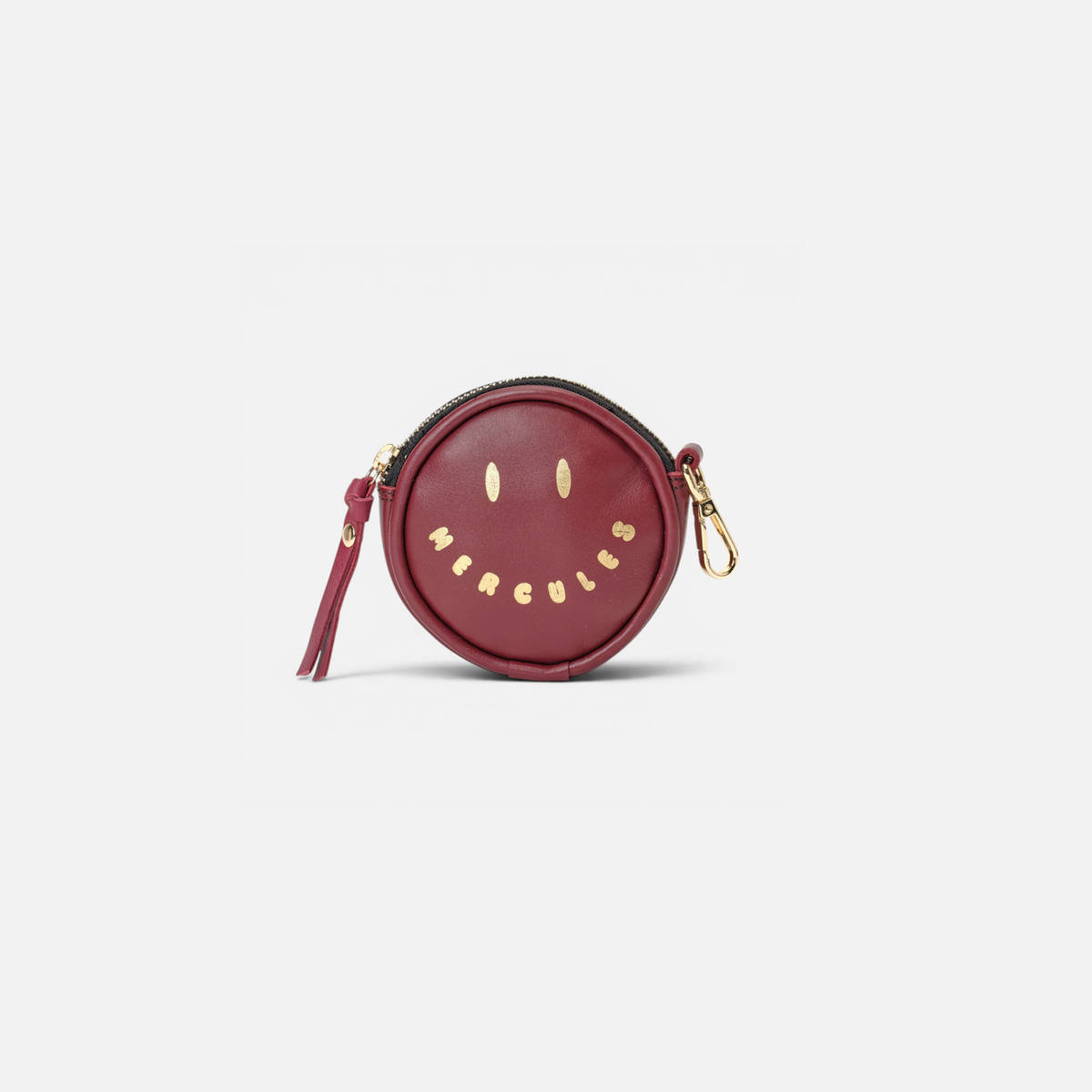 Monedero Smiley Burgundy