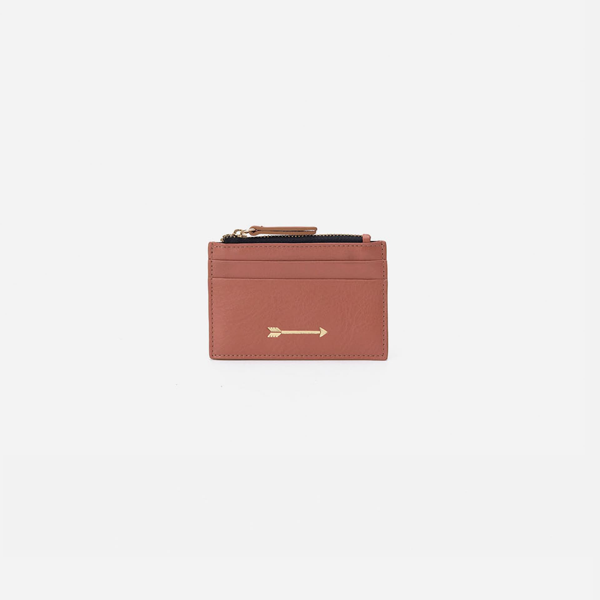 Tarjetero Zip Terracota