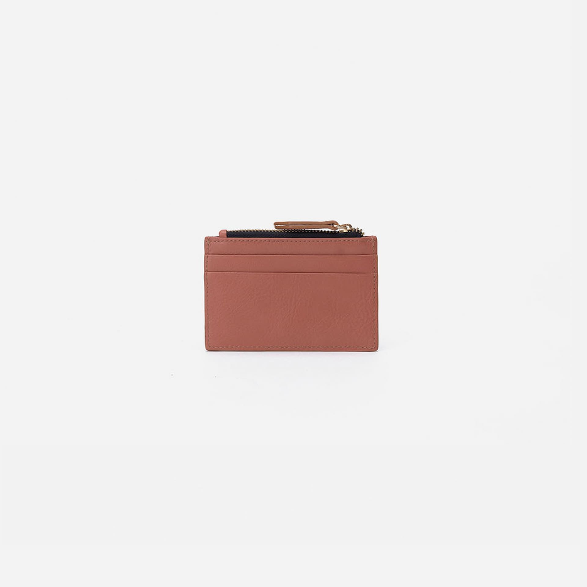 Tarjetero Zip Terracota