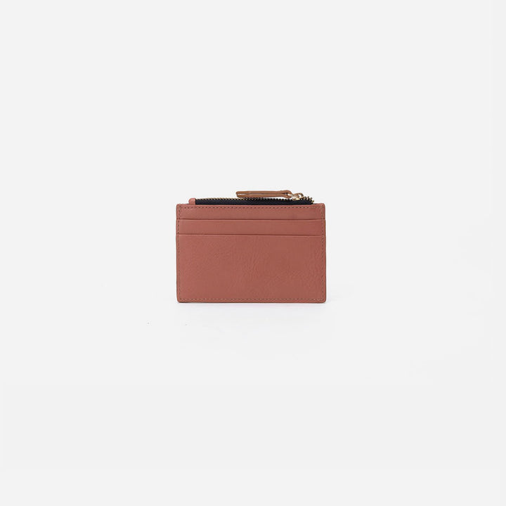Tarjetero Zip Terracota