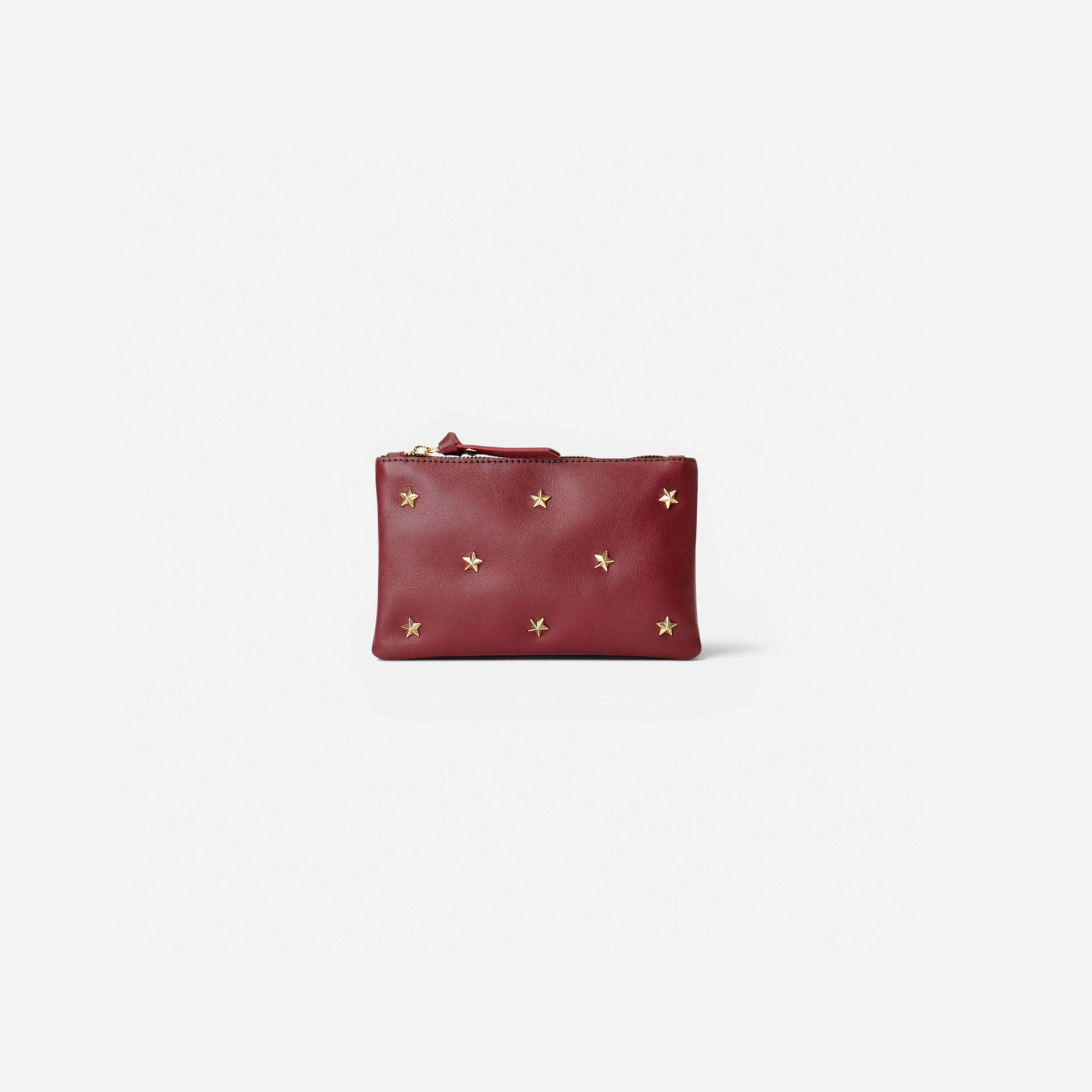 Wallet Stars Burgundy