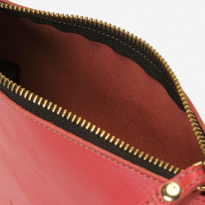 Zipper "Mum Rocks" Coral