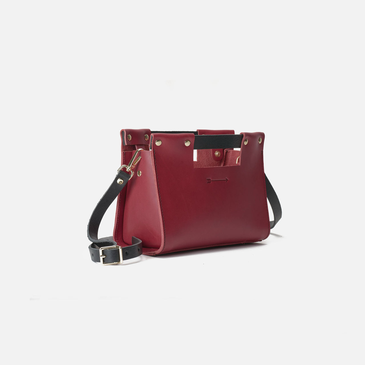 Alamo Satchel Small Rojo