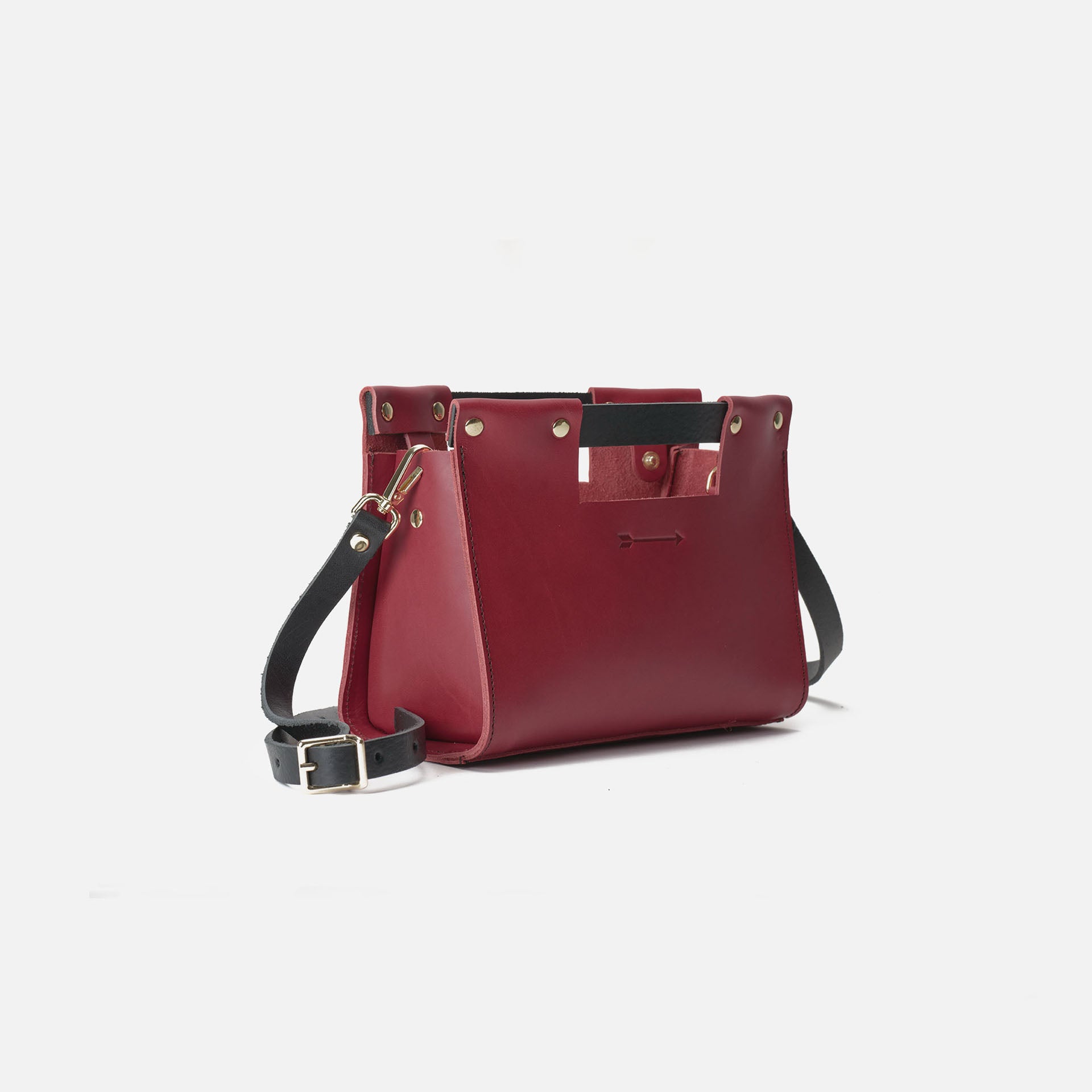 Alamo Satchel Small Rojo