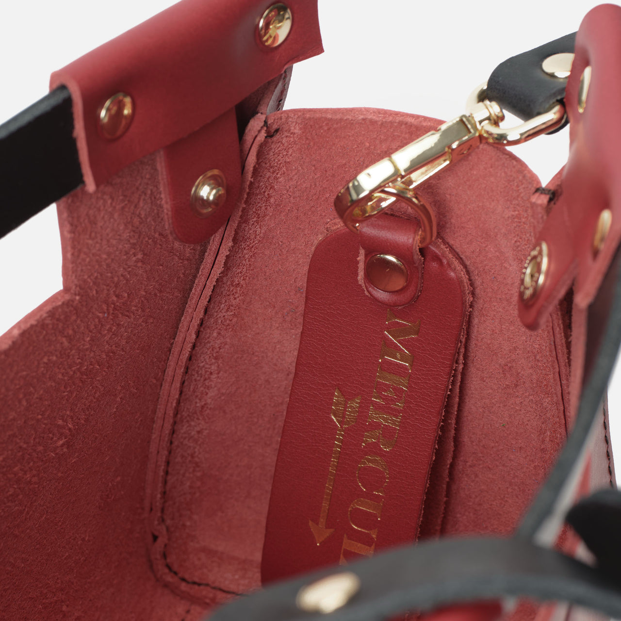 Alamo Satchel Small Rojo