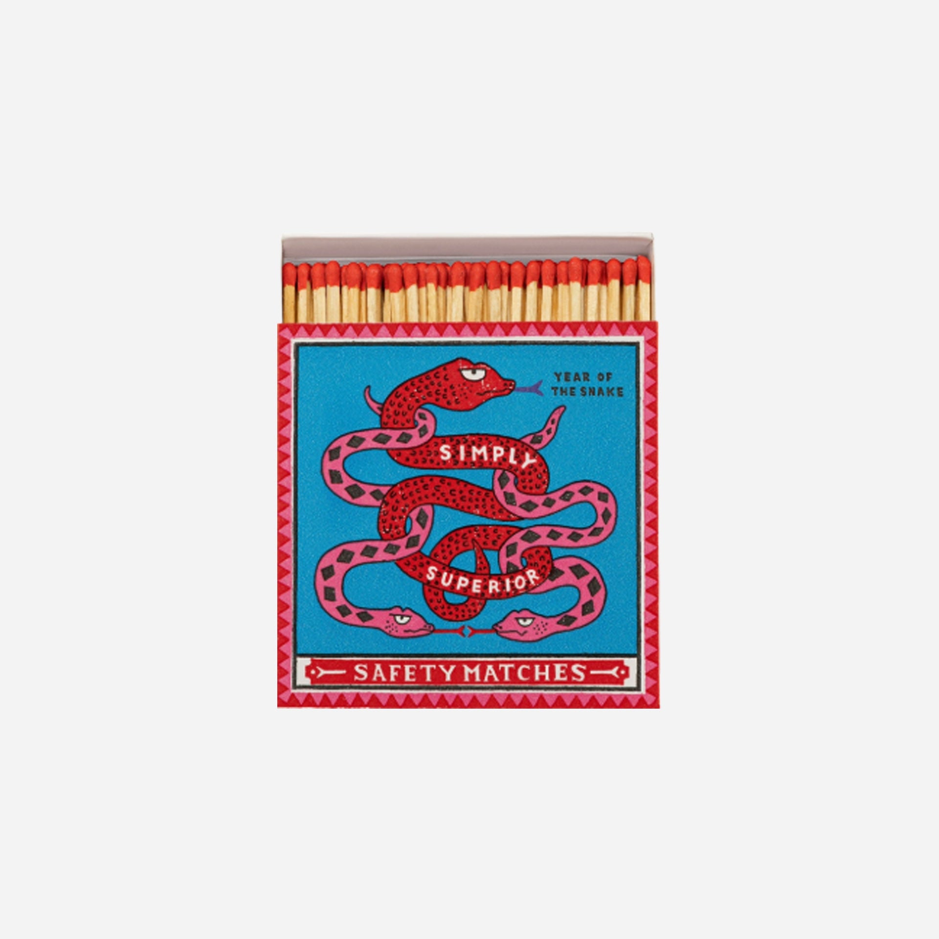 Cerillas cuadradas Year of the Snake